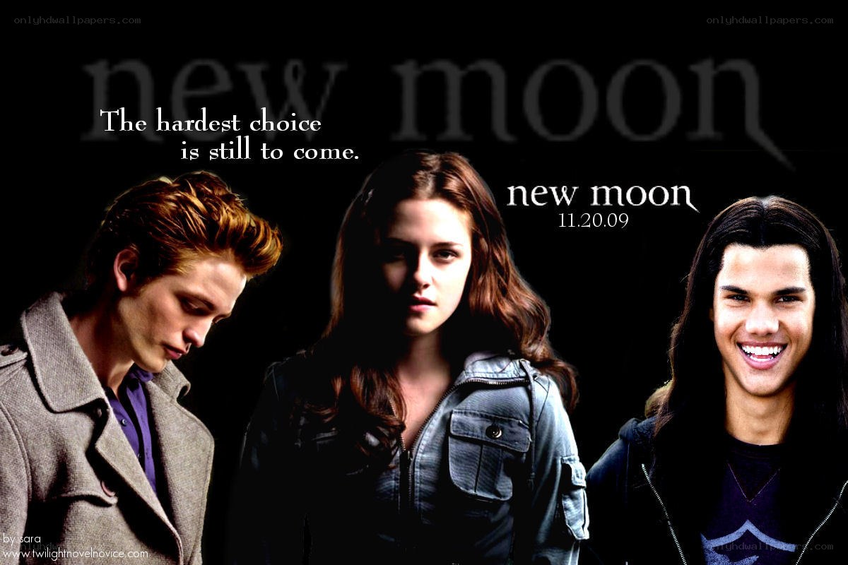 Twilight New Moon movie poster