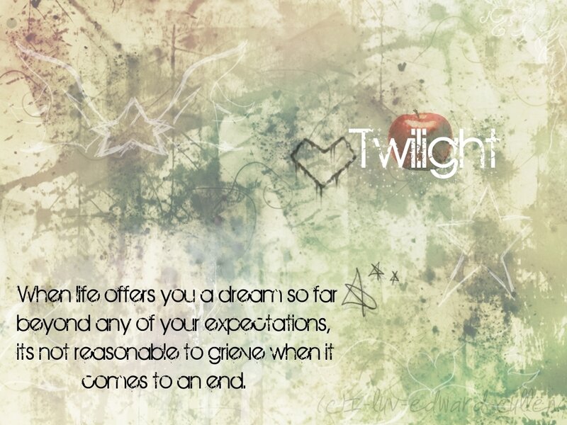 Twilight quote wallpaper