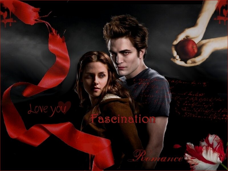 Twilight romance collage