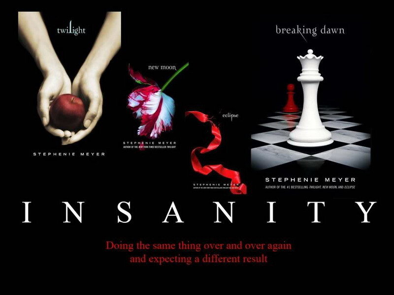 Twilight series book covers
