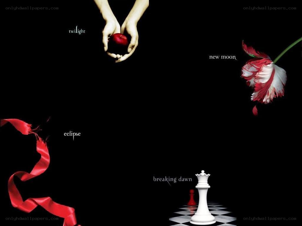 Twilight series book covers