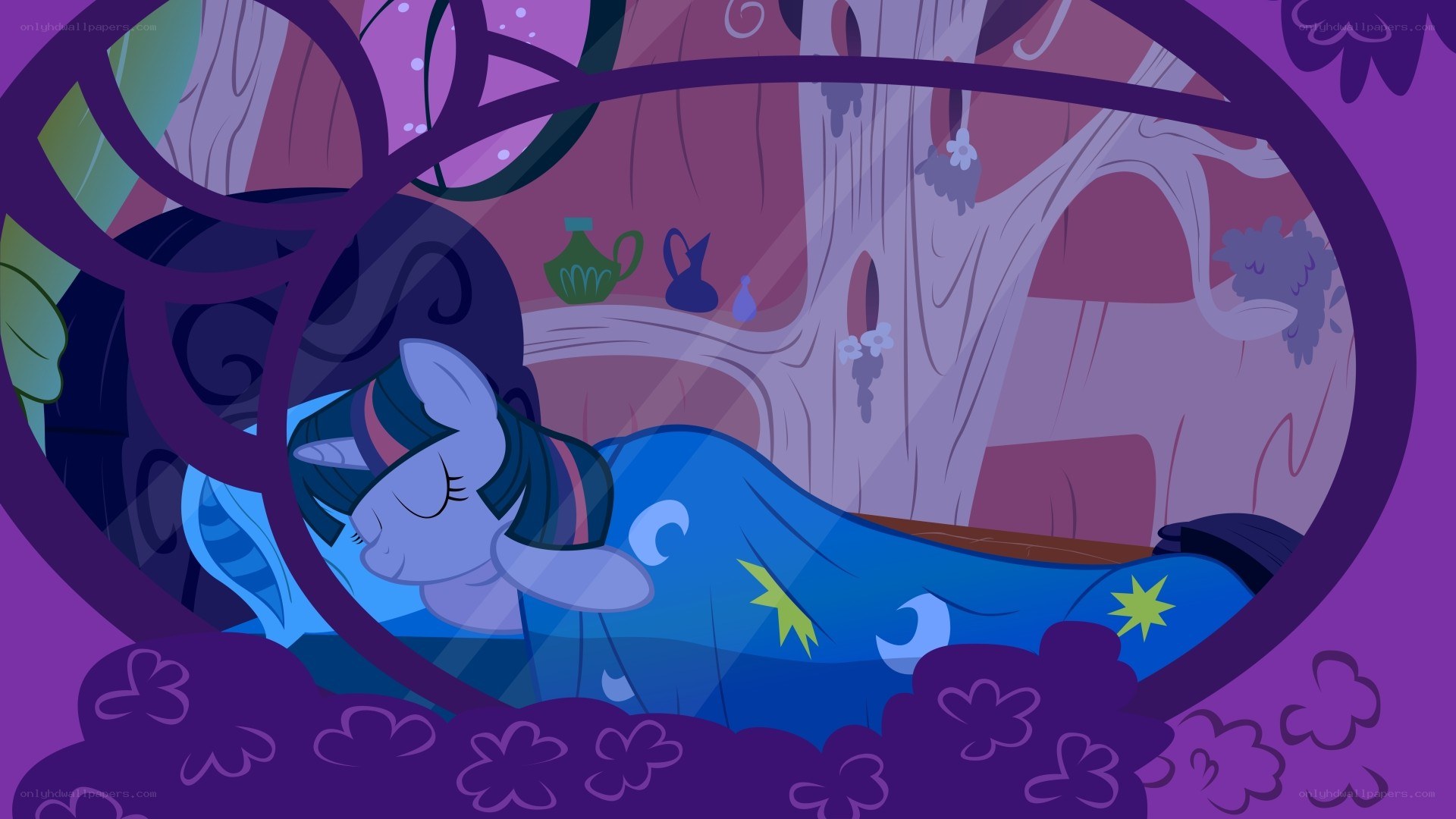 Twilight sleeping peacefully