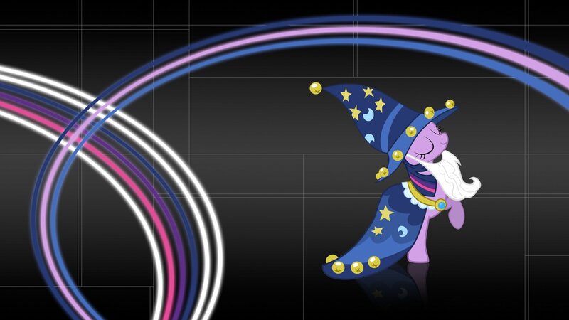 Twilight Sparkle as a wizard