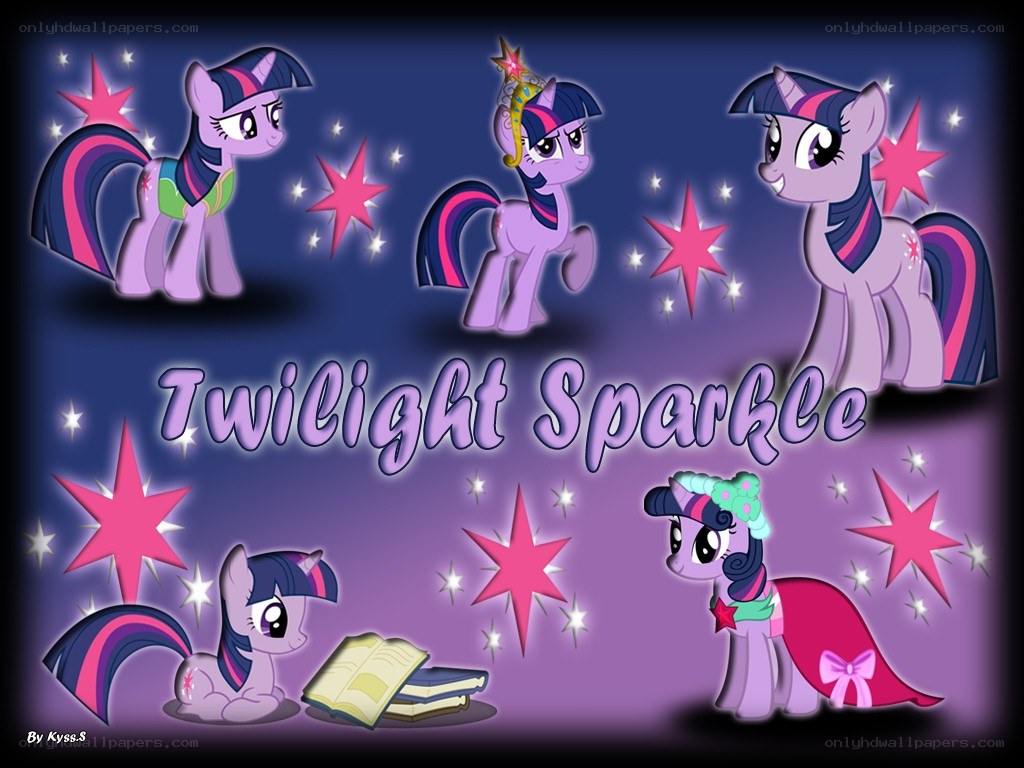 Twilight Sparkle character collage