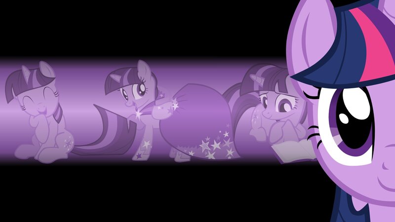 Twilight Sparkle character montage