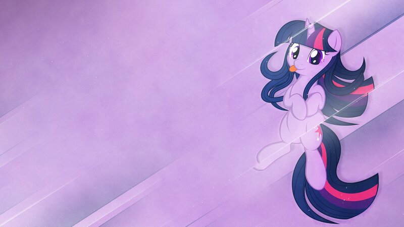 Twilight Sparkle Character — Purple, Calm, Digital Art