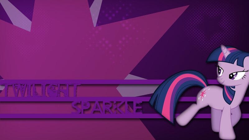 Twilight Sparkle Character — Purple, Dramatic