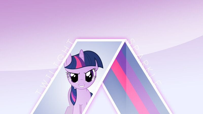 Twilight Sparkle Character — Purple, Playful