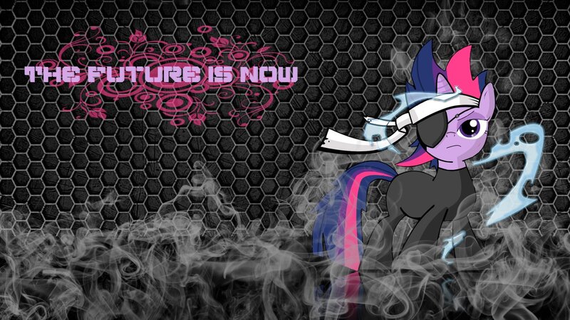 Twilight Sparkle futuristic wallpaper