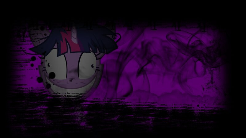 Twilight Sparkle glitch art