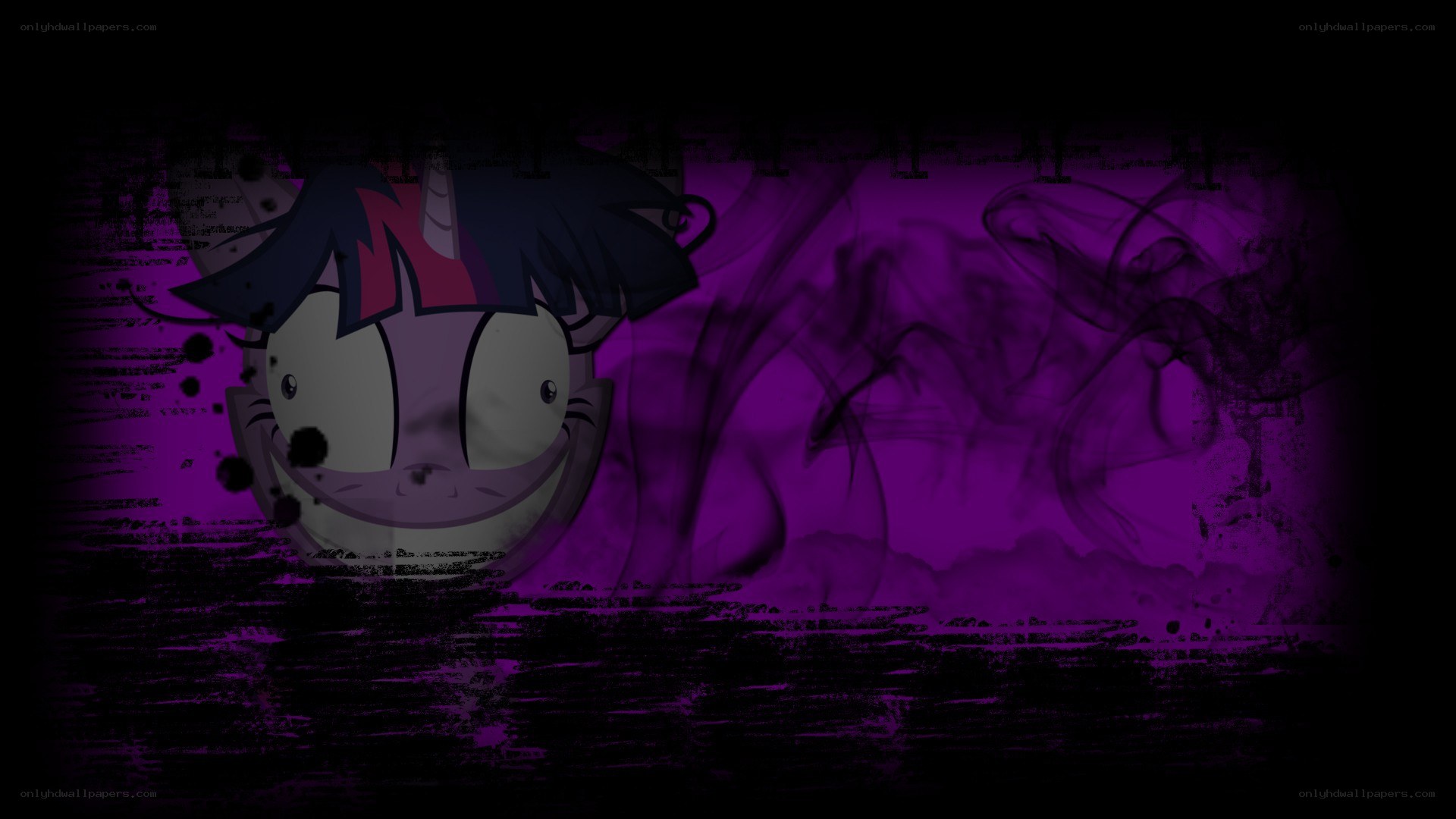 Twilight Sparkle glitch art