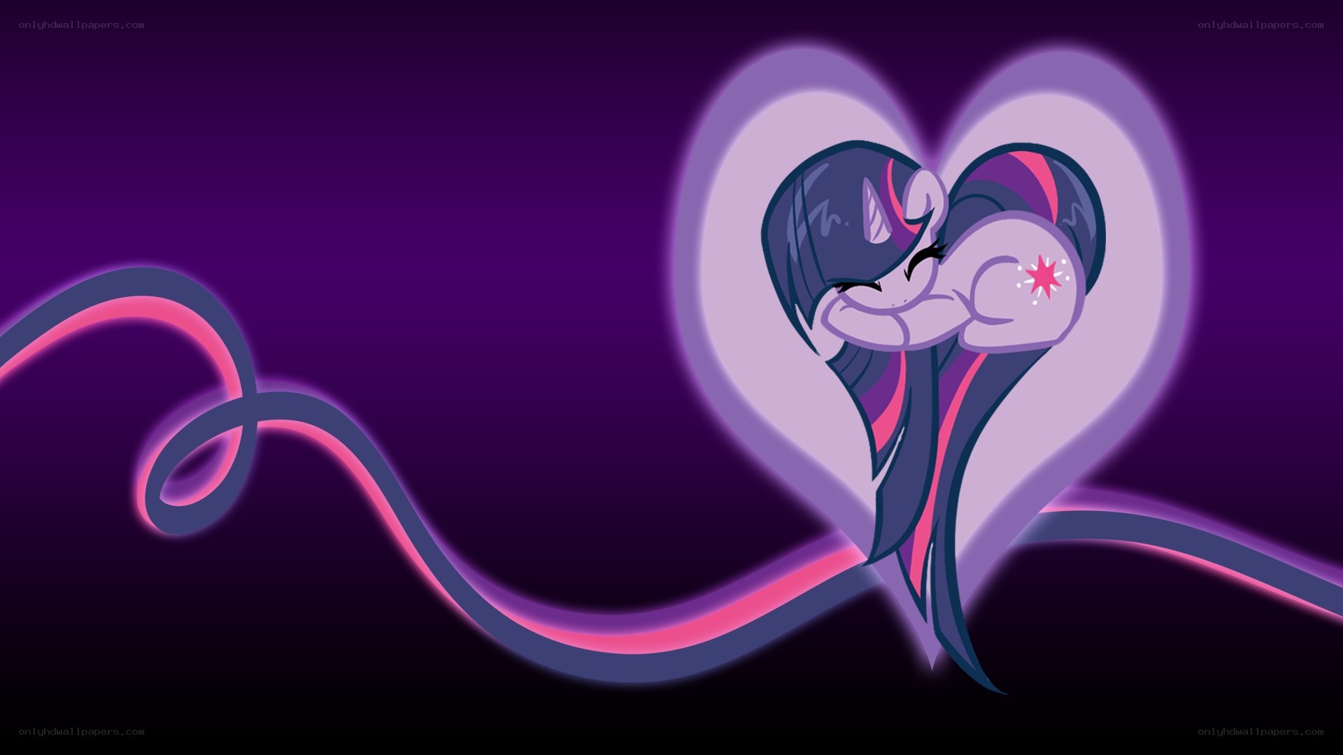 Twilight Sparkle heart pose