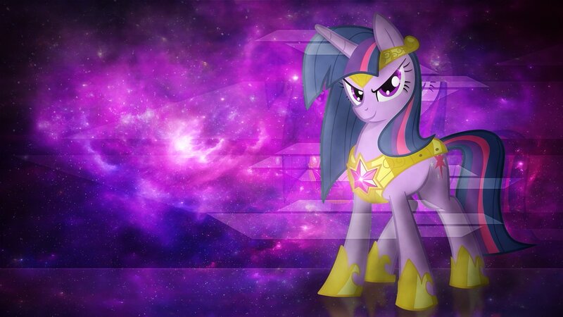 Twilight Sparkle in Armor — Purple, Dramatic