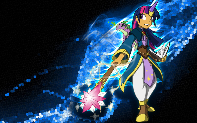 Twilight Sparkle in armor