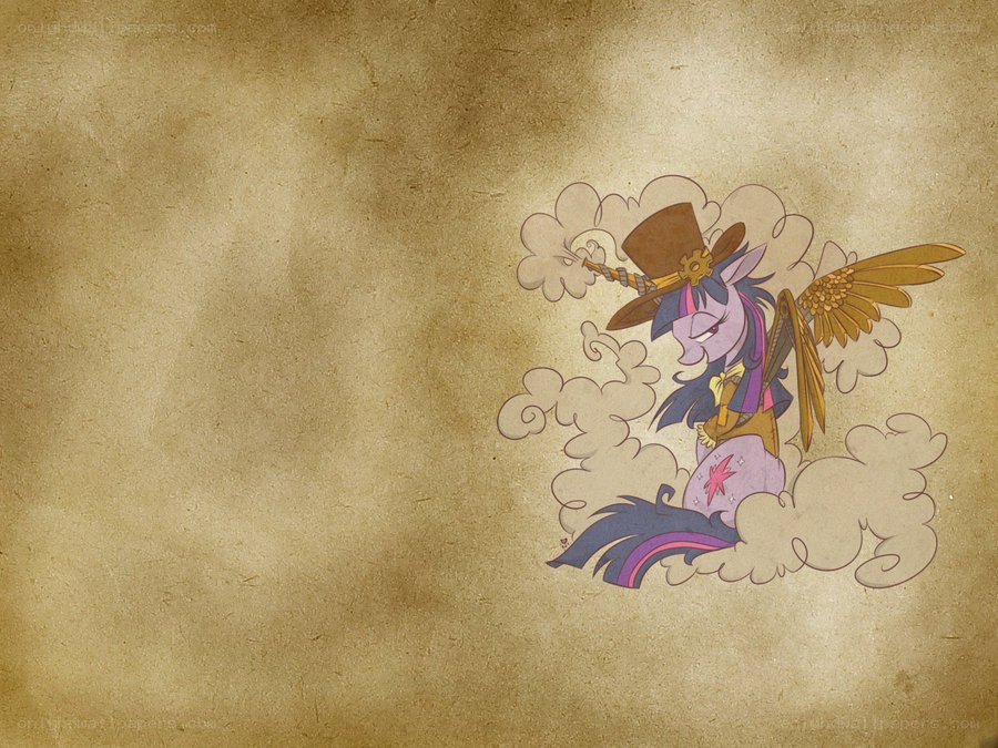 Twilight Sparkle in steampunk attire