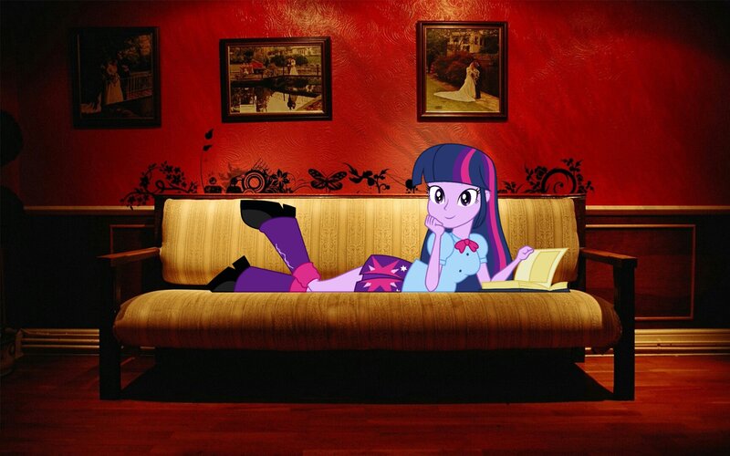 Twilight Sparkle on Couch