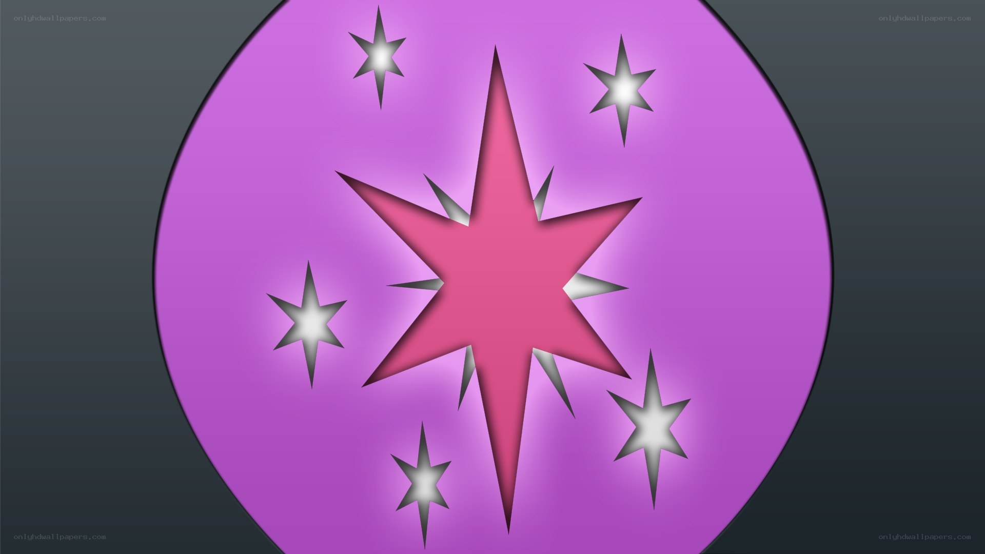 Twilight Sparkle's star emblem