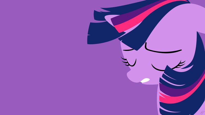Twilight Sparkle sleeping