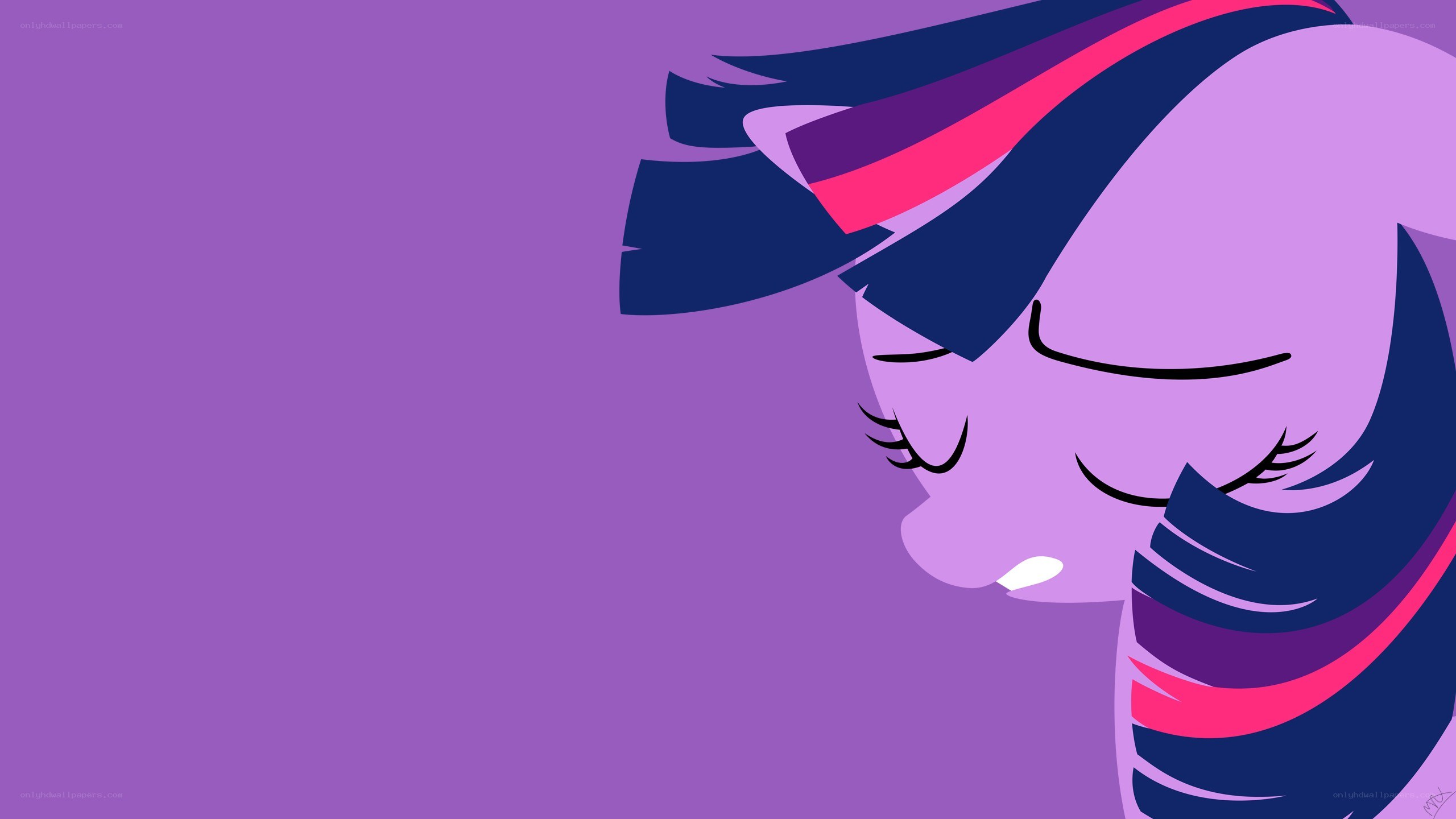 Twilight Sparkle sleeping