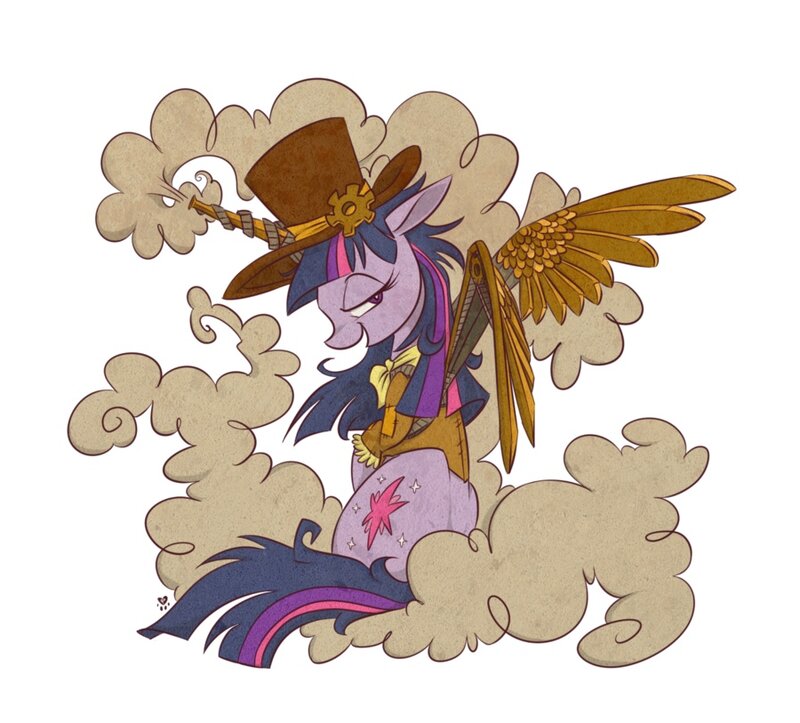 Twilight Sparkle steampunk art