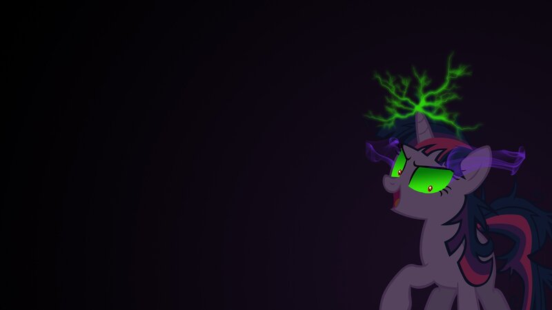 Twilight Sparkle with green eyes