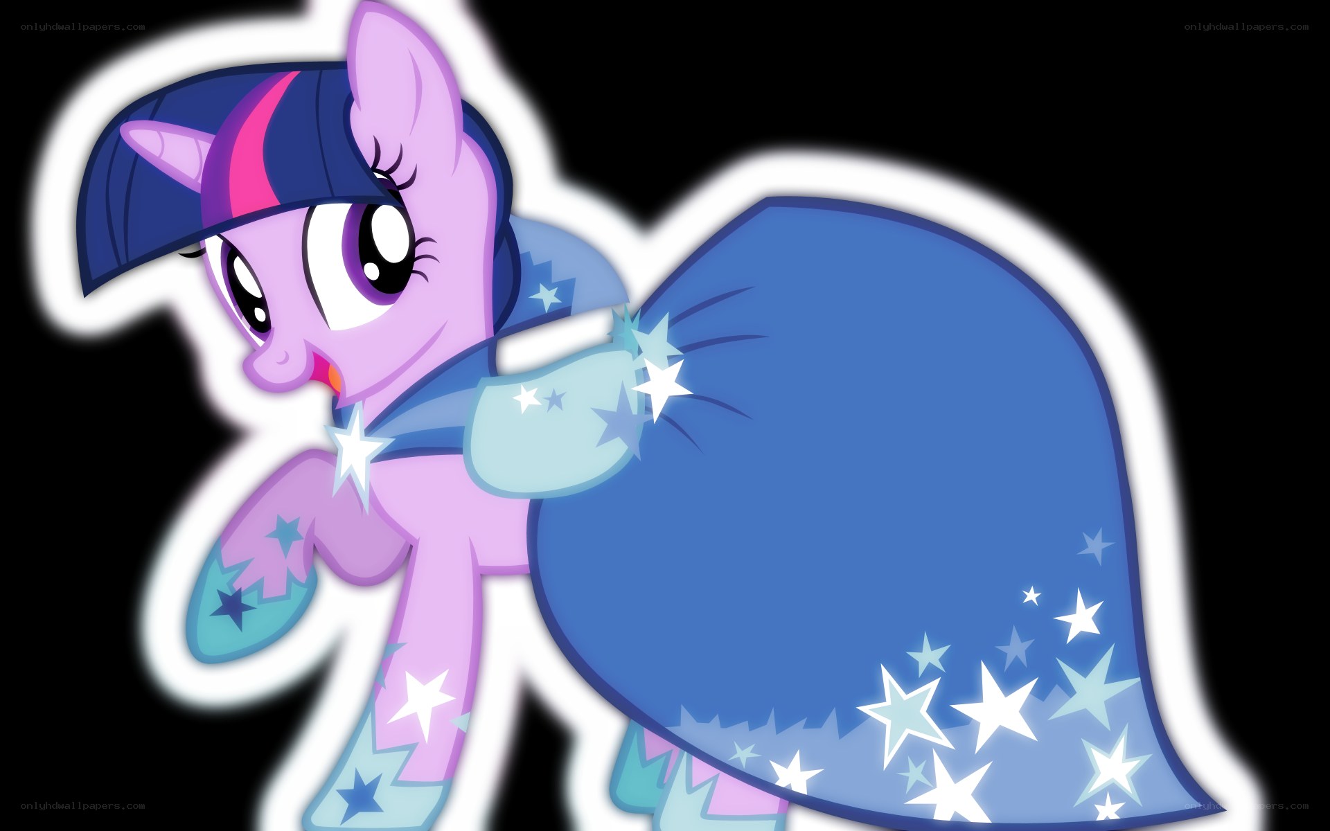 Twilight Sparkle with magic cape