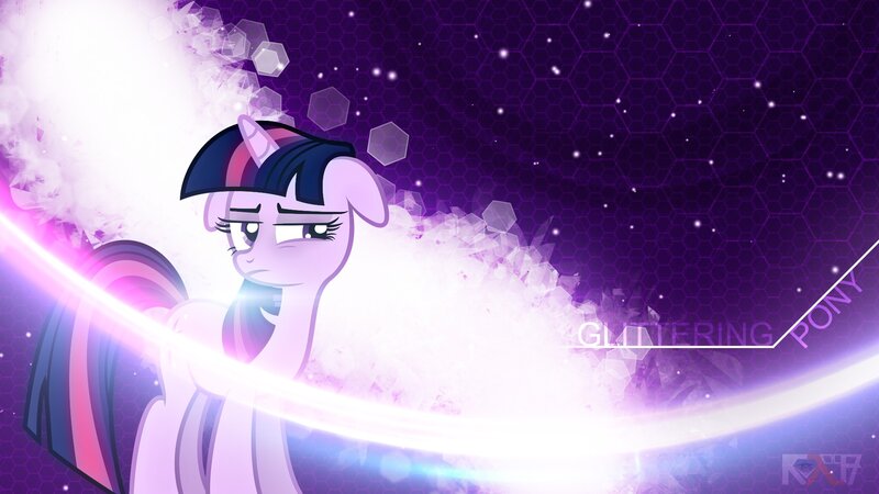 Twilight Sparkle with Magic — Purple