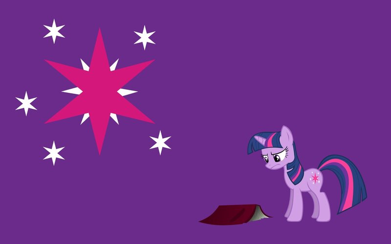 Twilight Sparkle with star symbol