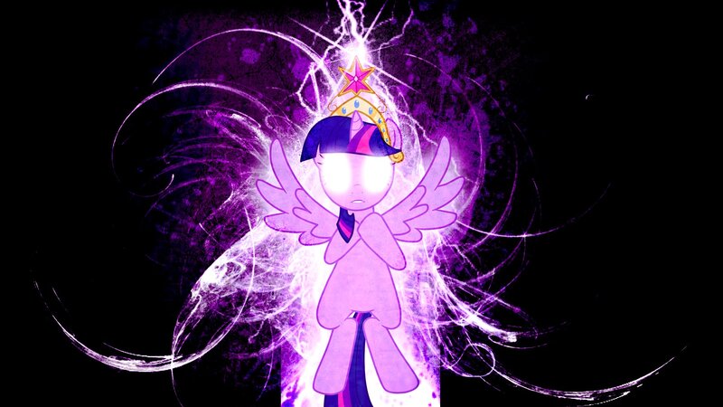Twilight Sparkle with Wings — Purple