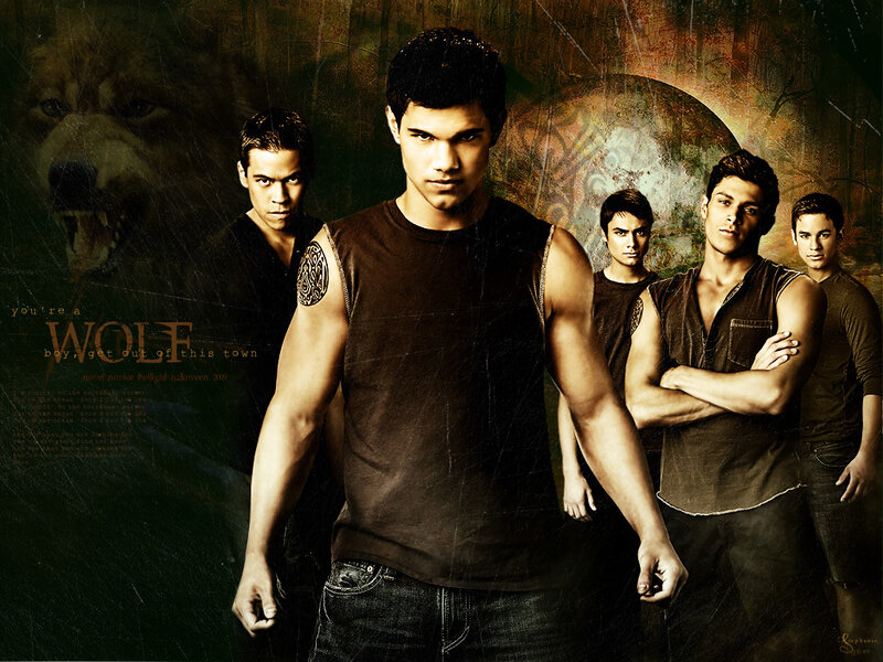 Twilight wolf pack poster
