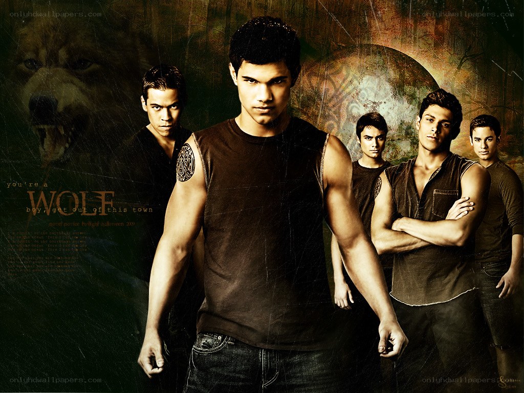 Twilight wolf pack poster