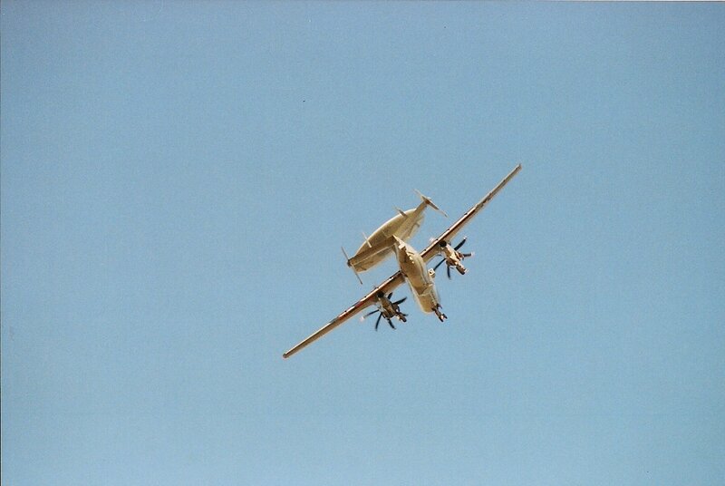 Twin-engine Aircraft — Blue