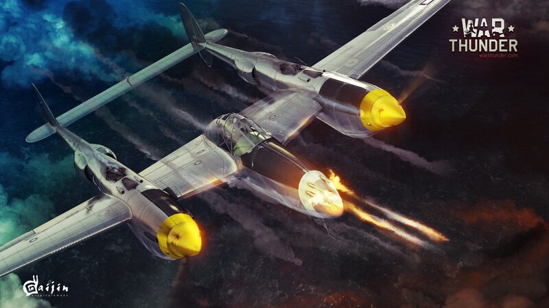 Twin-engine Fighter Planes