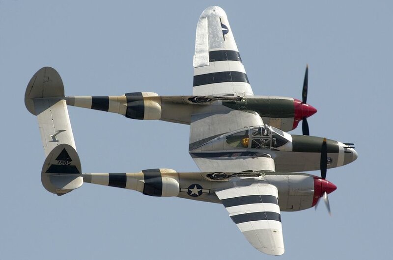 Twin-engine Propeller Plane — Gray