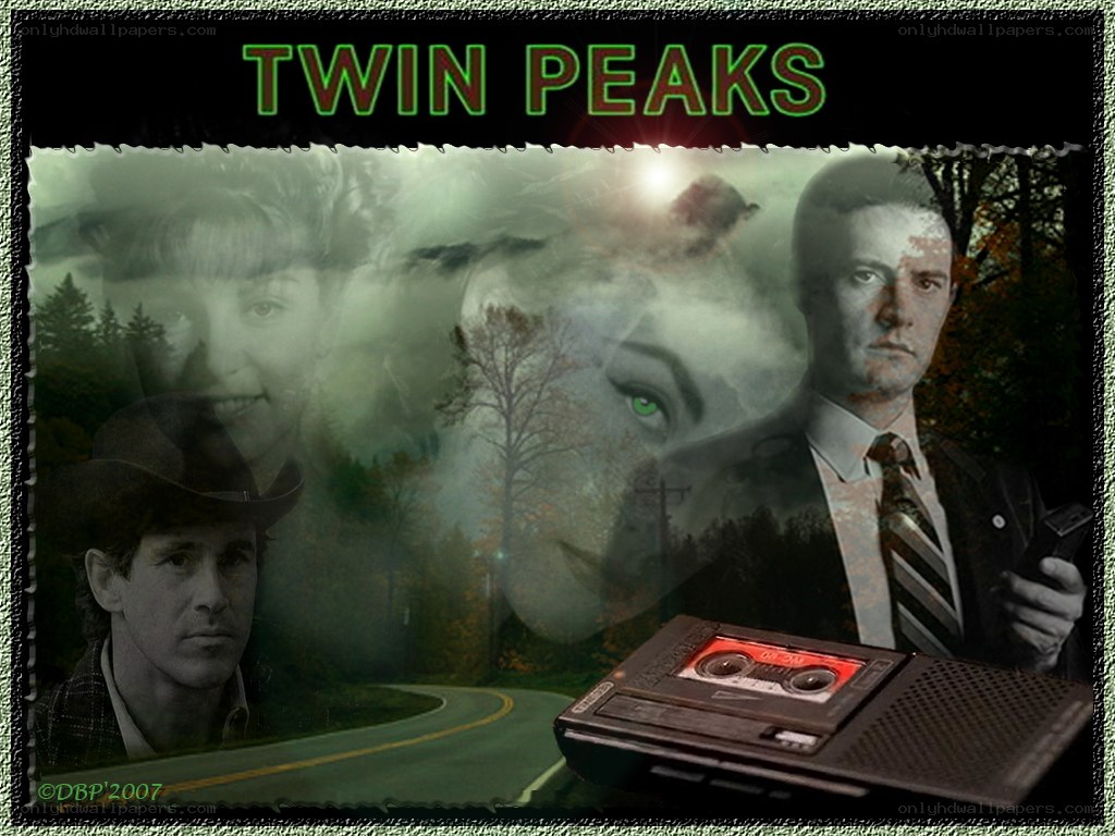 Twin Peaks collage artwork