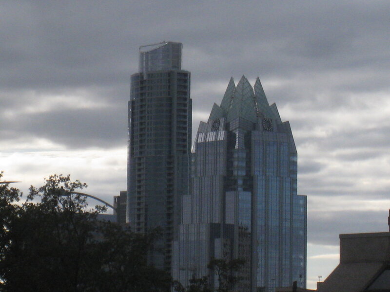 Twin Skyscrapers — Gray