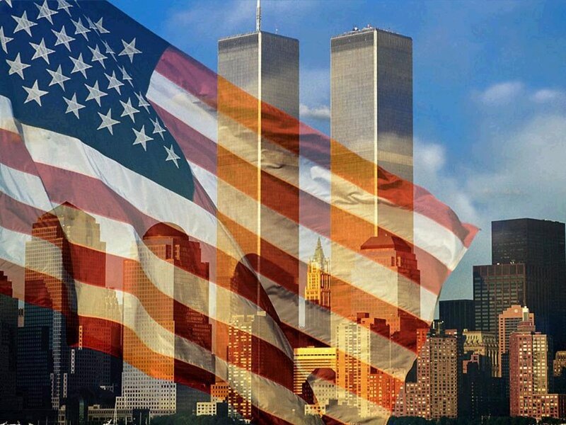 Twin Towers Skyline