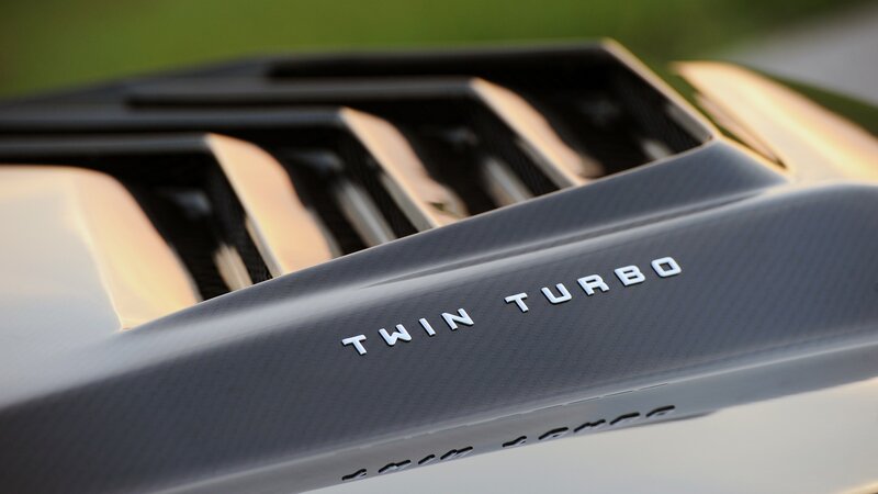 Twin Turbo car emblem