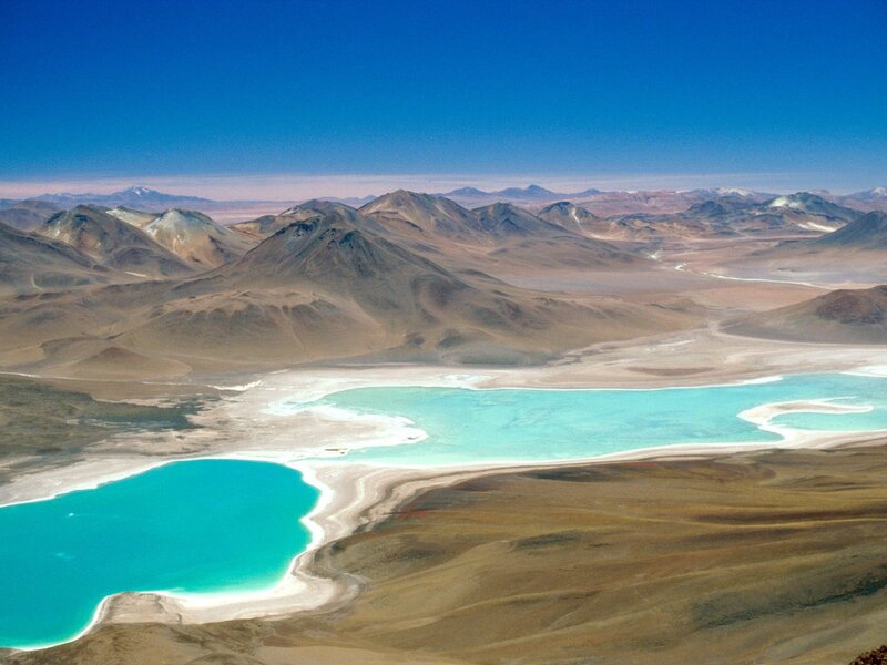 Twin Turquoise Lakes