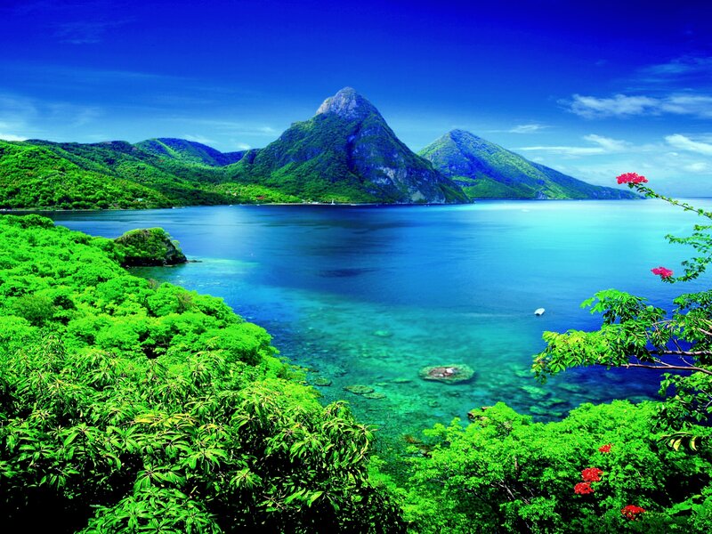 Twin Volcanic Peaks