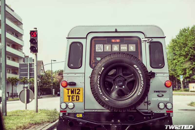Twisted Defender rear view