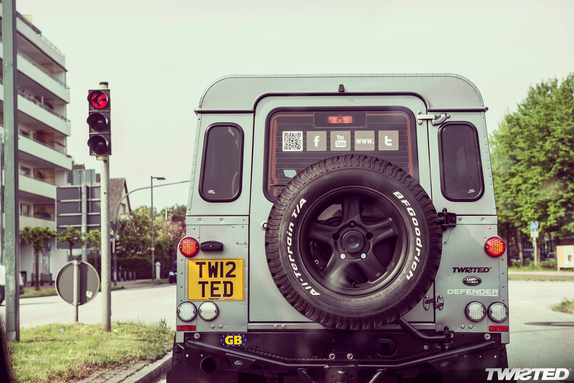 Twisted Defender rear view