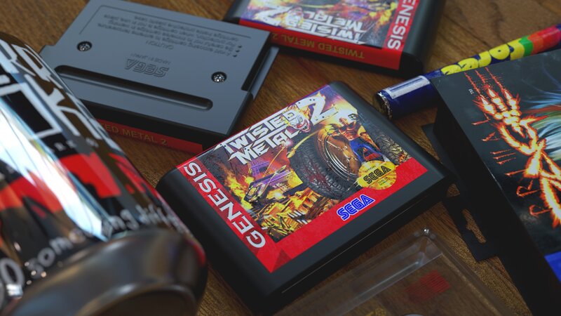 Twisted Metal 2 Game Cartridges