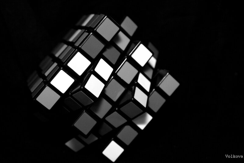Twisted Rubik's Cube