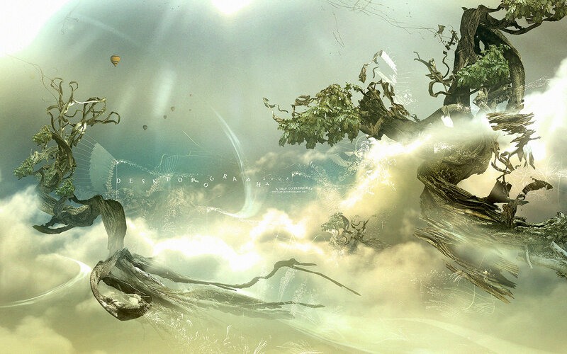 Twisted Trees in Clouds