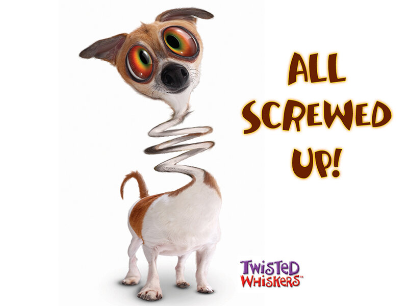 Twisted Whiskers dog