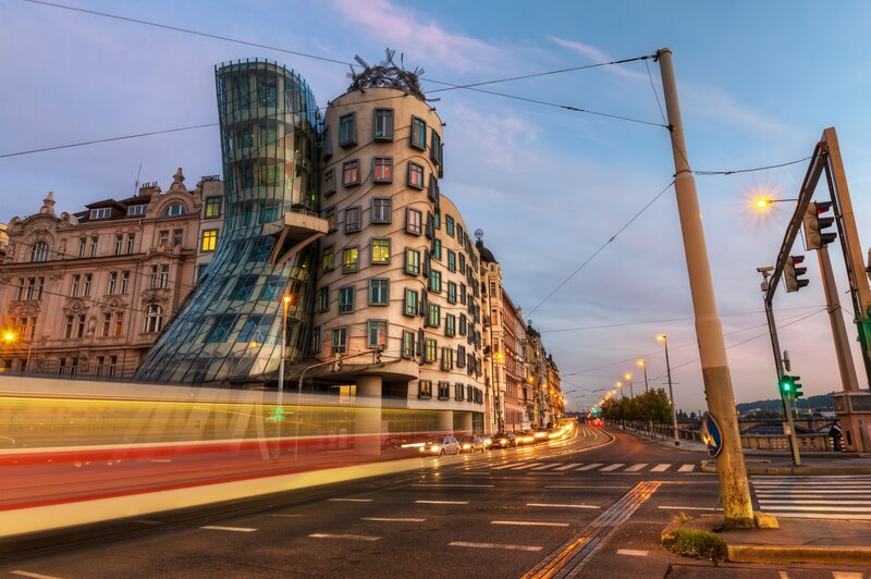 Twisting Building in Prague