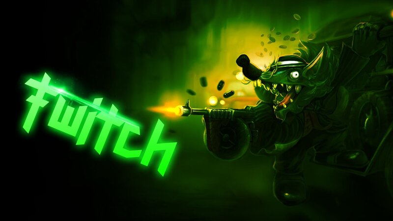 Twitch logo with animated character