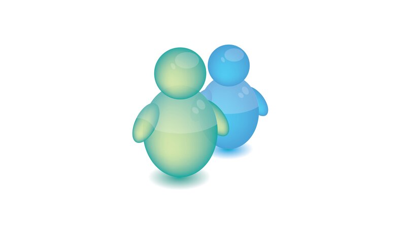 Two Abstract Figures — Green