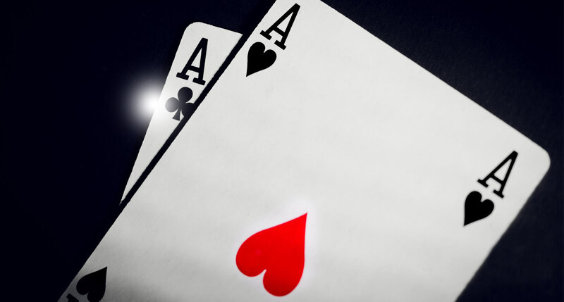 Two Aces Playing Cards